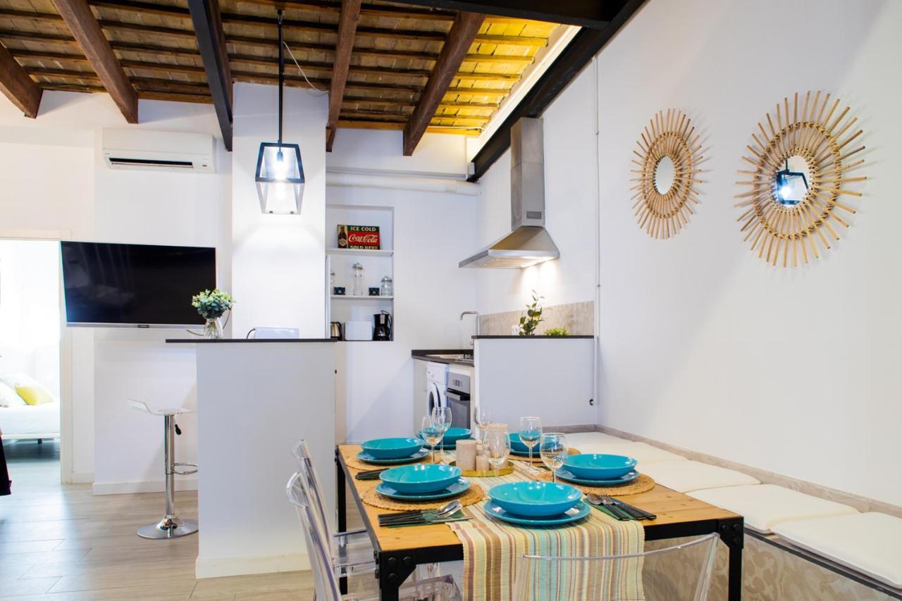 Florit Flats - Cabanyal 3 Bedroom Wifi Ac Terrace Beach Penthouse Valence Extérieur photo